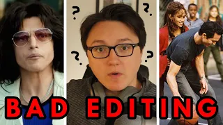 TV Editor Reacts to BAD EDITING (Bohemian Rhapsody, The Great Gatsby, Catwoman)