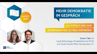 EU-topia?! Wie wir die EU neu erfinden