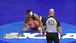 R.Bravo-Young ( PSU ) vs D.Lajoie ( Cor ) 133 lbs | NCAA Wrestling 2022