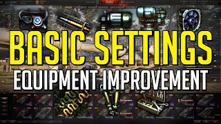 Basic Settings Crew Skills/Equipment Guide  w/TIME STAMPS