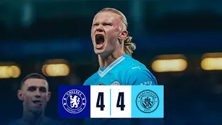 HIGHLIGHTS! Chelsea 4-4 Man City | EPIC EIGHT-GOAL THRILLER | Haaland (2), Akanji, Rodri Goals