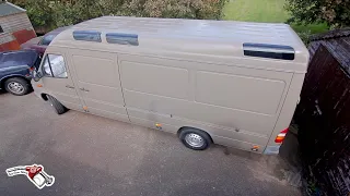 Upcycled Sprinter van camper with a difference