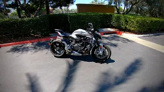 First Ride on The MV Agusta Brutale