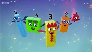 Amazon Echo ad but every time they say something to Alexa numberblocks mess-ups the same one can com