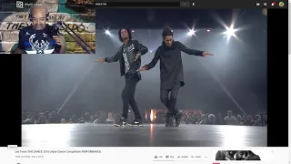 LES TWINS THE DANCE 2016 URBAN DANCE COMPETITION PROFORMANCE  CRs WORLD REACTION