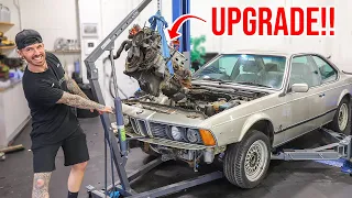 RESTORING A BARN FIND 1989 BMW E24 635CSI | PT2