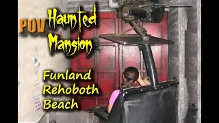 Haunted Mansion Rehoboth Beach Funland FULL POV suspended dark ride 2006