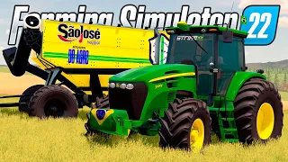 BAZUKA DOS PIMENTINHAS NA FAZENDA PONTE FUNDA - FARMING SIMULATOR 22 - EP 54