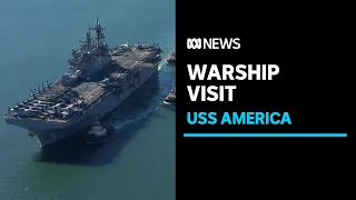 Why this American warship has just docked in Brisbane | ABC News