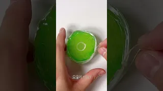 🥝키위 말랑이 만들기 - DIY Kiwi Squishy with nano tape #shorts