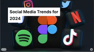 "Emerging Trends in Social Media" - March 2024 webinar