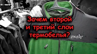 Как правильно одеваться зимой на рыбалку; вторая серия; второй и третий слой термобелья для морозов