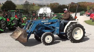 1997 New Holland 1520 Tractor w/ Loader! For Sale by Mast Tractor Sales.