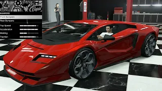 GTA 5 - DLC Vehicle Customization - Pegassi Torero XO (Lamborghini Countach)