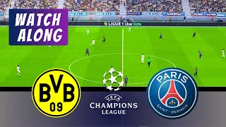 Borussia Dortmund vs Paris Saint-Germain | UEFA Champions League 2023-24 | eFootball PES Simulation