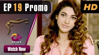 Pakistani Drama | Yateem - Episode 19 Promo |  Aplus | Sana Fakhar, Noman Masood, Maira Khan| C2V1