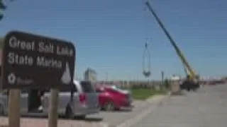 Drought threatens Great Salt Lake hitting historic low