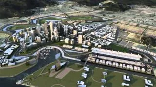 F1 CGI - South Korea's new circuit w/Sebastian Vettel-Red Bull Racing