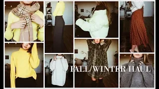 HUGE H&M Fall/Winter HAUL & TRY ON