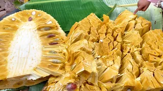 Unbelievable Cutting Technique! Enormous JackFruit at Countryside - #Food #Foodie