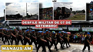 DESFILE MILITAR DE 07 DE SETEMBRO NO SAMBÓDROMO EM MANAUS-AM UM BELÍSSIMO ESPETÁCULO!