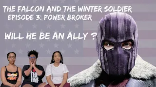 The Falcon and the Winter Soldier - Episode 3 The Power Broker - Reaction and Review - Ally or Foe