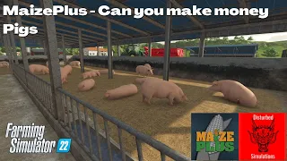 Can you make money - Pigs - MaizePlus - FS22