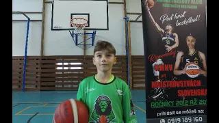 BK Nove Mesto nad Váhom   Video profil Daniel Pavlovič 8r. ( U10 )