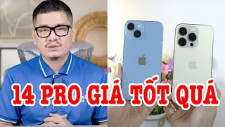 iPhone 14 Pro chỉ hơn iPhone 14 Plus có 2 triệu rưỡi, khó chọn nhỉ