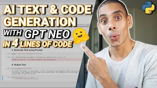 AI Text and Code Generation with GPT Neo and Python | GPT3 Clone