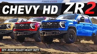 2024 Chevy Silverado HD ZR2 - OFF-ROAD MONSTER: First Ever Off-Road-Ready Heavy Duty Pick-Up Truck