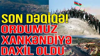 SON DƏQİQƏ! Ordumuz Xankəndiyə daxil oldu - Xəbəriniz Var? - Media Turk TV