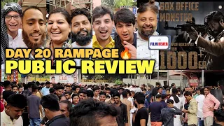 KGF Chapter 2 Day 20 PUBLIC REVIEW | Box Office Rampage 🔥| Yash, Srinidhi | FilmiFever Eid Special