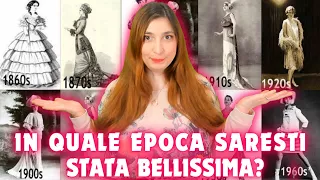 In quale EPOCA saresti stata BELLISSIMA? La bellezza femminile dalla preistoria ai giorni nostri.