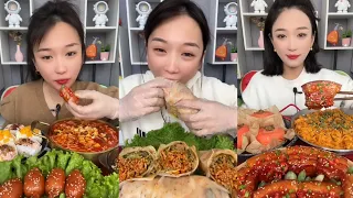 ASMR CHINESE MUKBANG EATING SHOW. [ @MaZarGoop   #yummy #food #asmr #eat ]#181