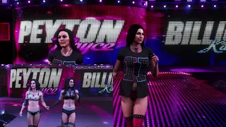 WWE 2K20 vs 2K19 The IIconics entrance comparison