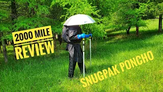 Snugpak Patrol Poncho 2000 mile review