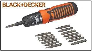 BLACK+DECKER A7073 6V Battery Powered Screwdriver Unboxing