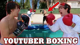 YOUTUBER BOXING (OVER POOL)