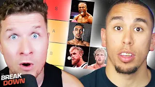 The GREATEST YouTube Boxing Tier List EVER Made..