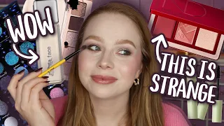 New Favorite Foundation!? Trying So Much New Makeup!! 👀