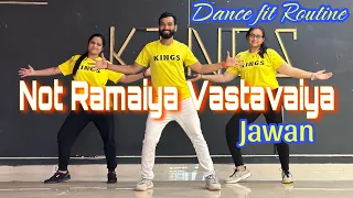 Jawan | Not Ramaiya Vastavaiya | Bollywood Dance Fitness | Kings Dance Studio | Zumba