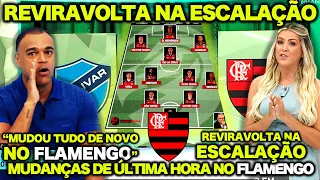 😱 SAIU AGORA! MUDANÇA SURPRESA na ESCALAÇÃO do FLAMENGO para ENFRENTAR o BOLÍVAR na ALTITUDE 😱