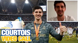 Courtois: "Returning to training on my birthday was the best possible present."