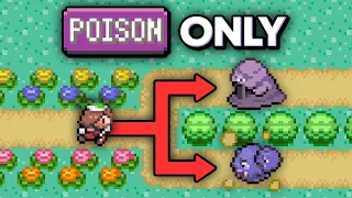 Can you beat Emerald Rogue with only POISON type Pokemon?