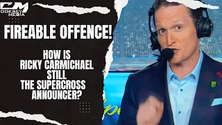 Supercross Announcer Ricky Carmichel Is Embarassing!