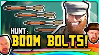 Crossbow ARTILLERY FIRE with our "BOOM BOLTS" in Hunt Showdown