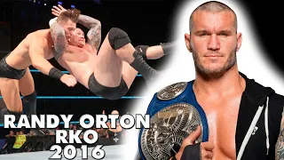 Randy Orton - RKO Compilation 2016