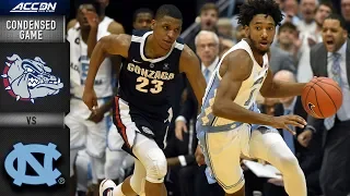 Gonzaga vs. North Carolina Condensed Game | 2018-19 ACC Basketball