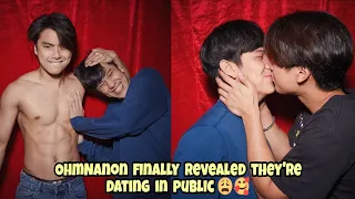 OhmNanon revealed they're dating & celebrated their scandal gone wild 😱🔥